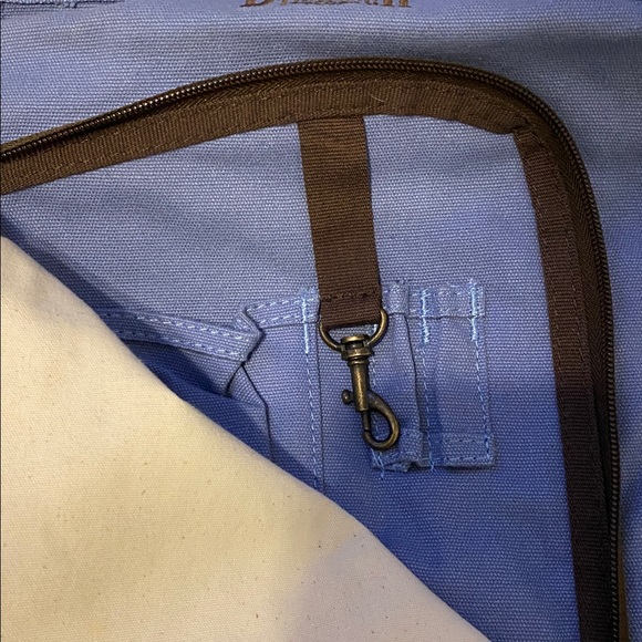 Duluth Trading Blue Crossbody Bag, minimal wear, clean inside. - Picture 8 of 11